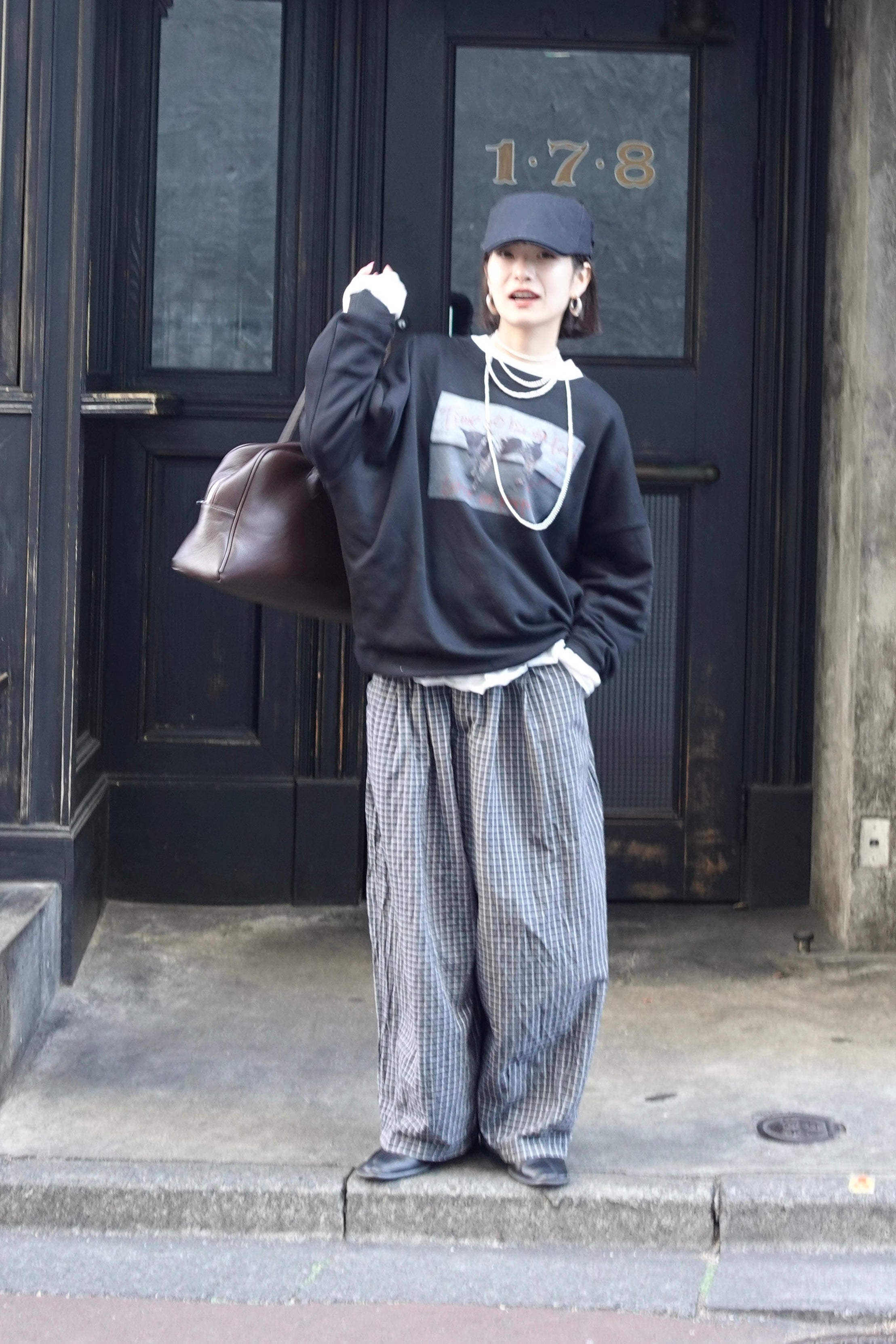 フォトプリントルーズスウェット