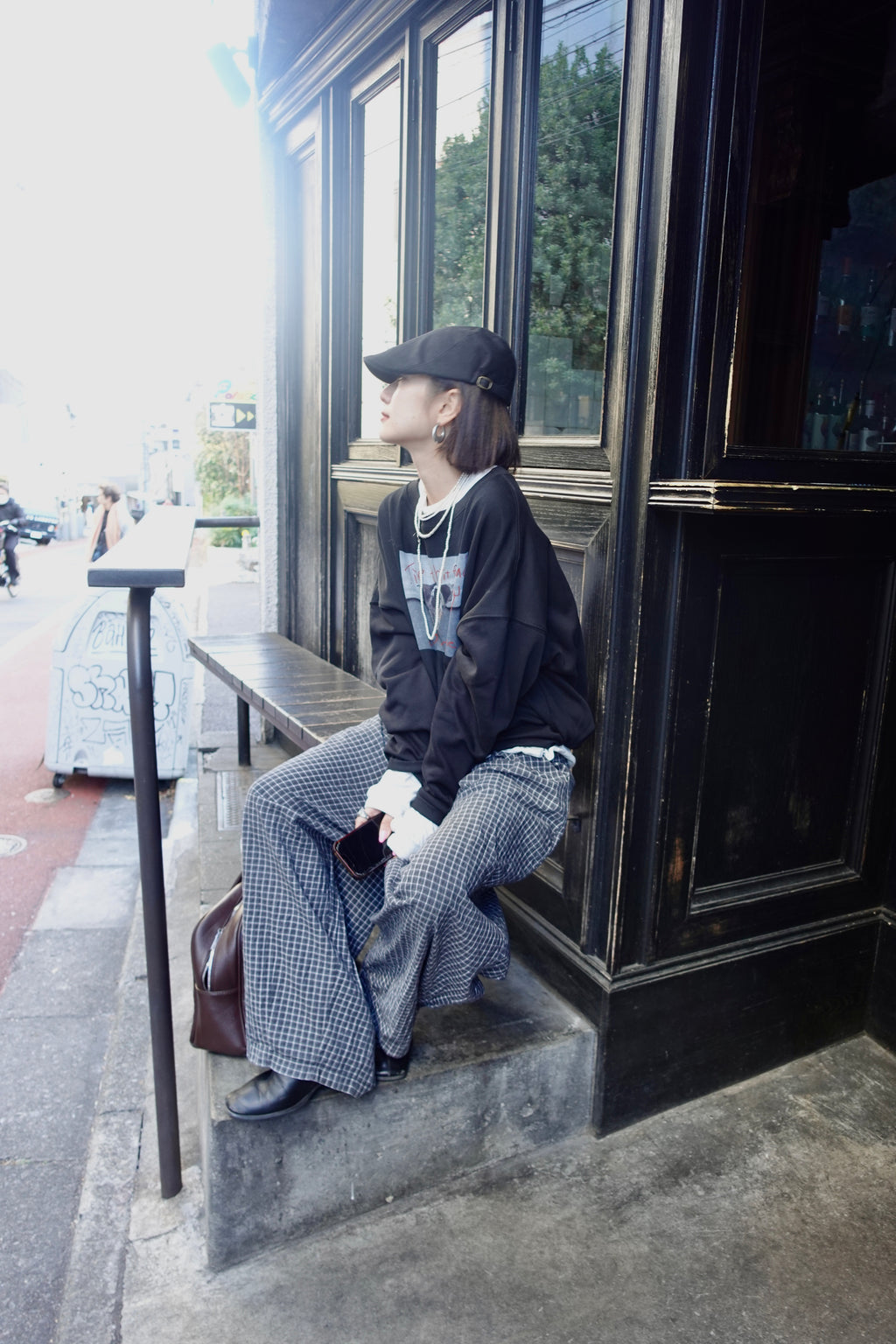 フォトプリントルーズスウェット