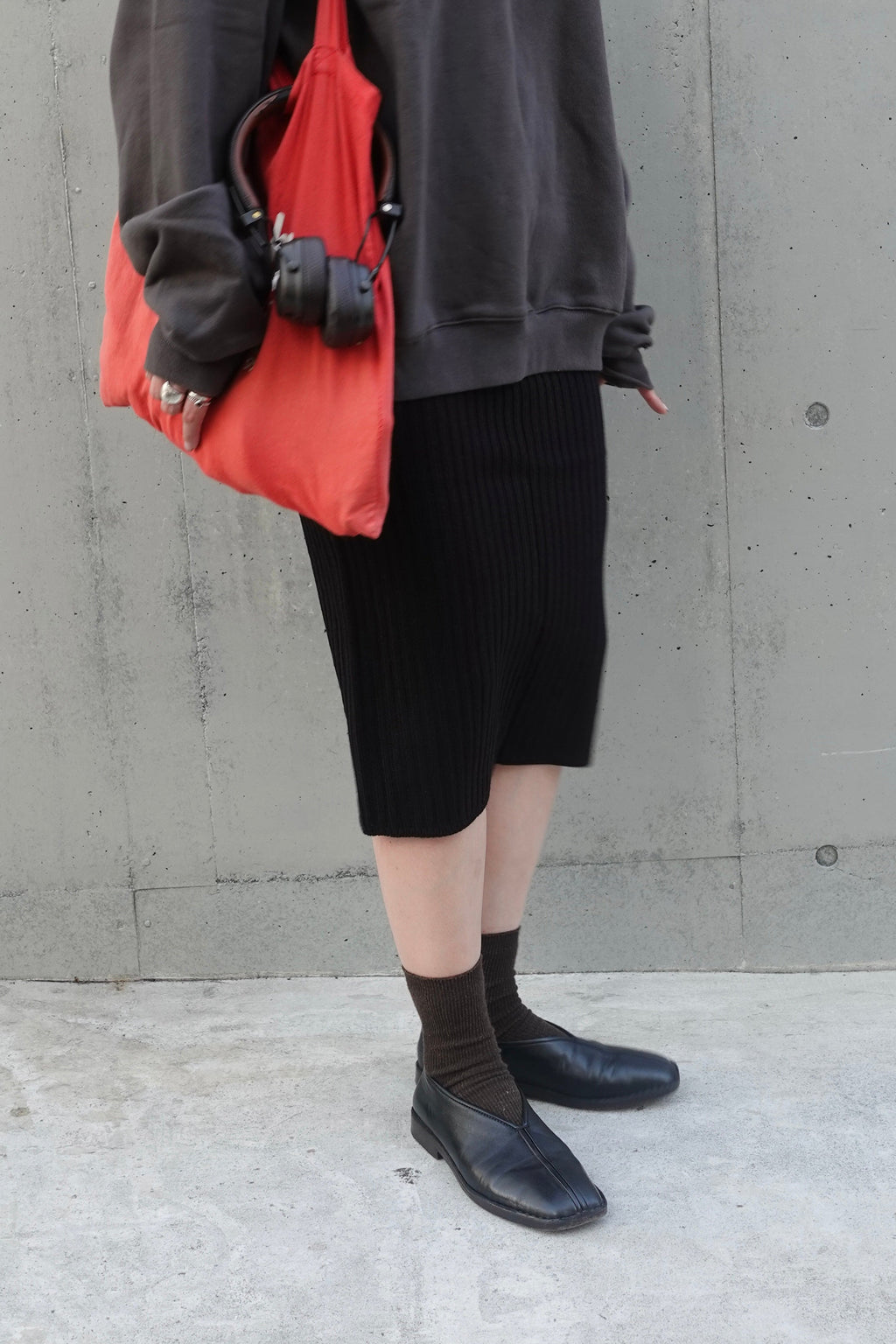 リブミドルスカート