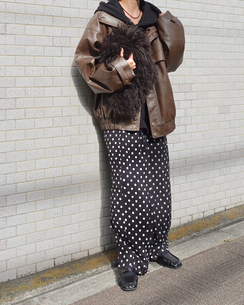 ファーショルダーBAG