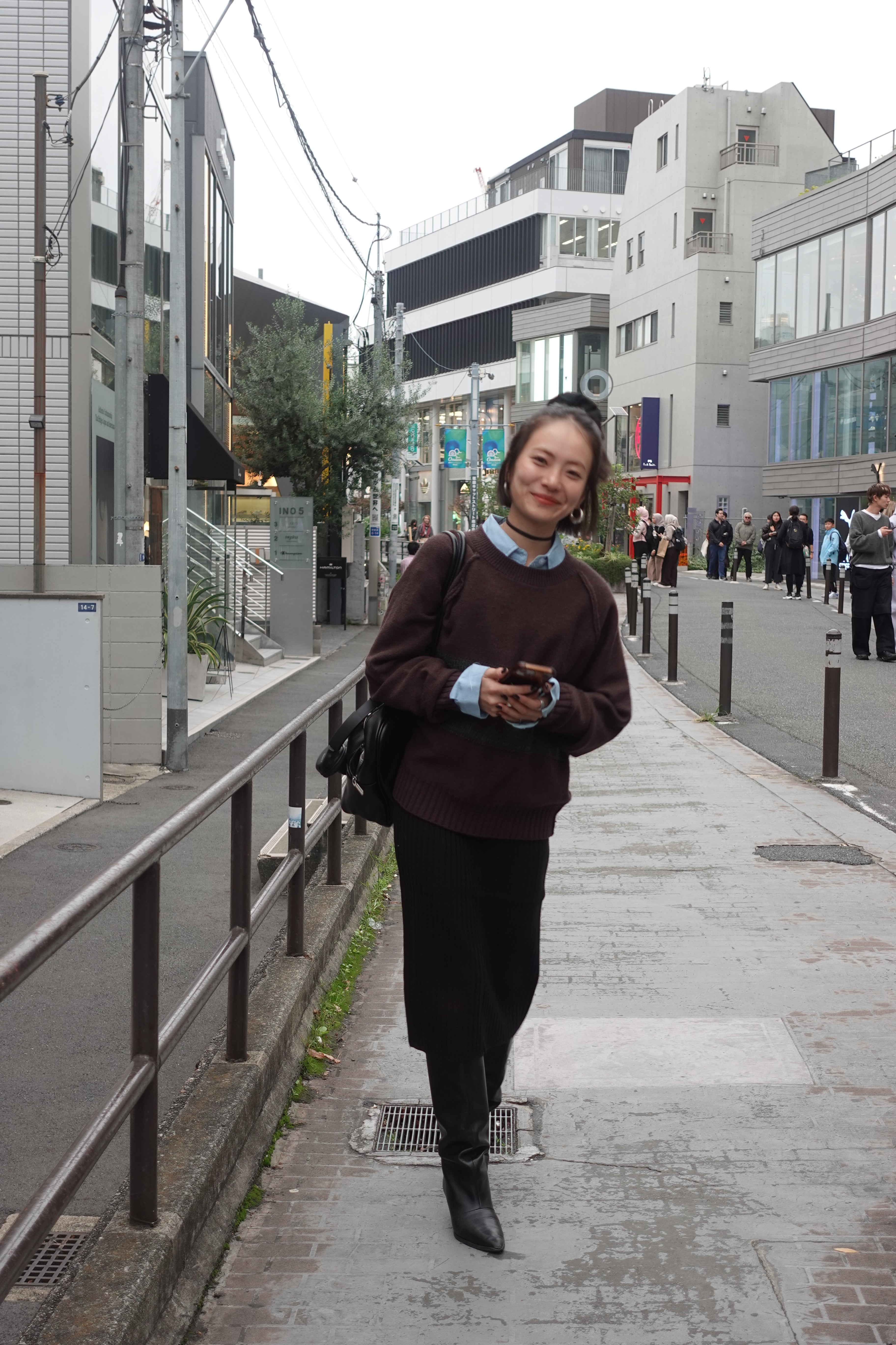 リブミドルスカート