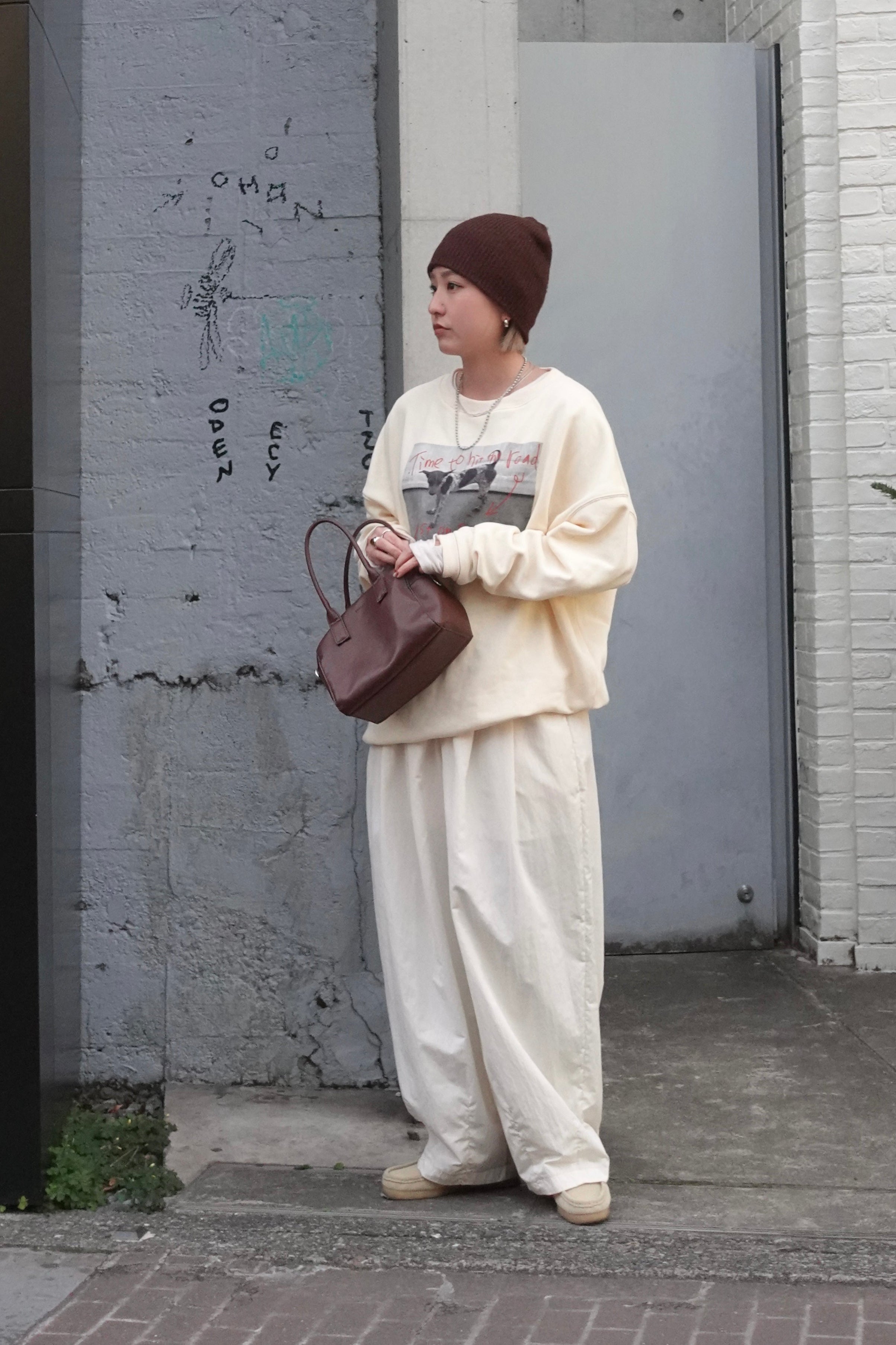 フォトプリントルーズスウェット