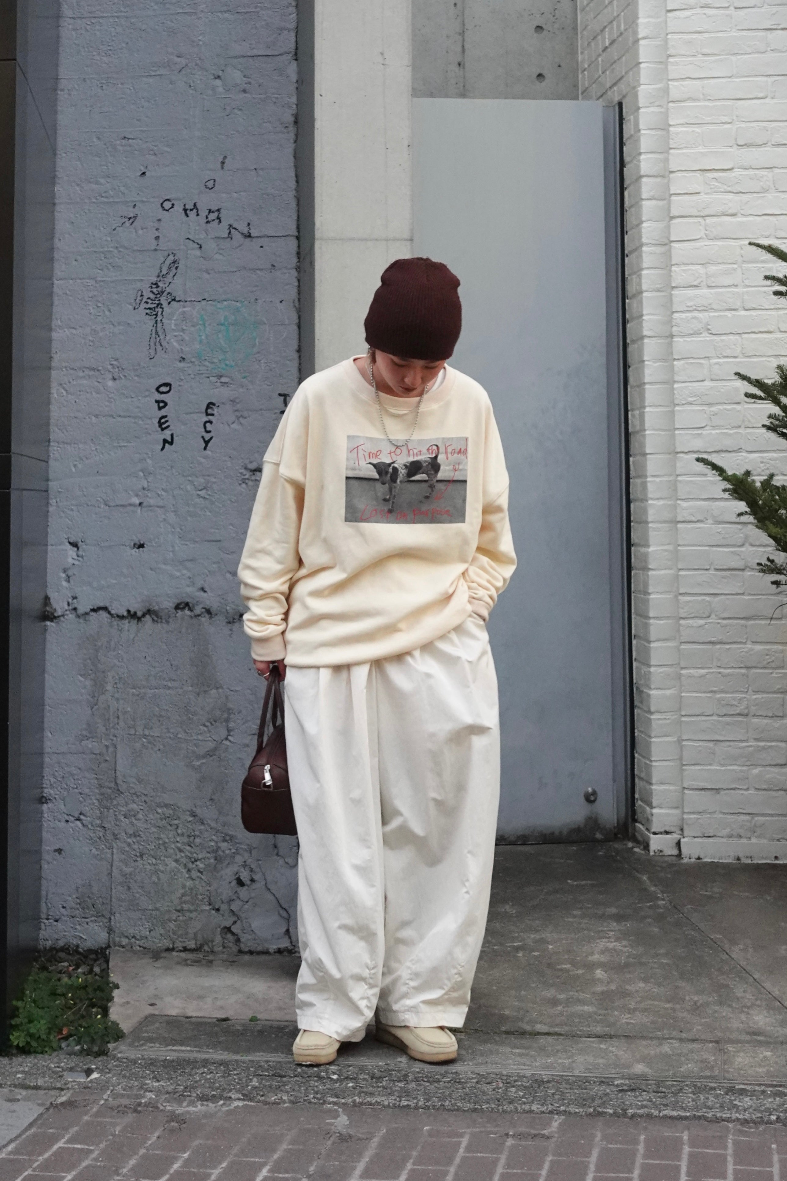 フォトプリントルーズスウェット