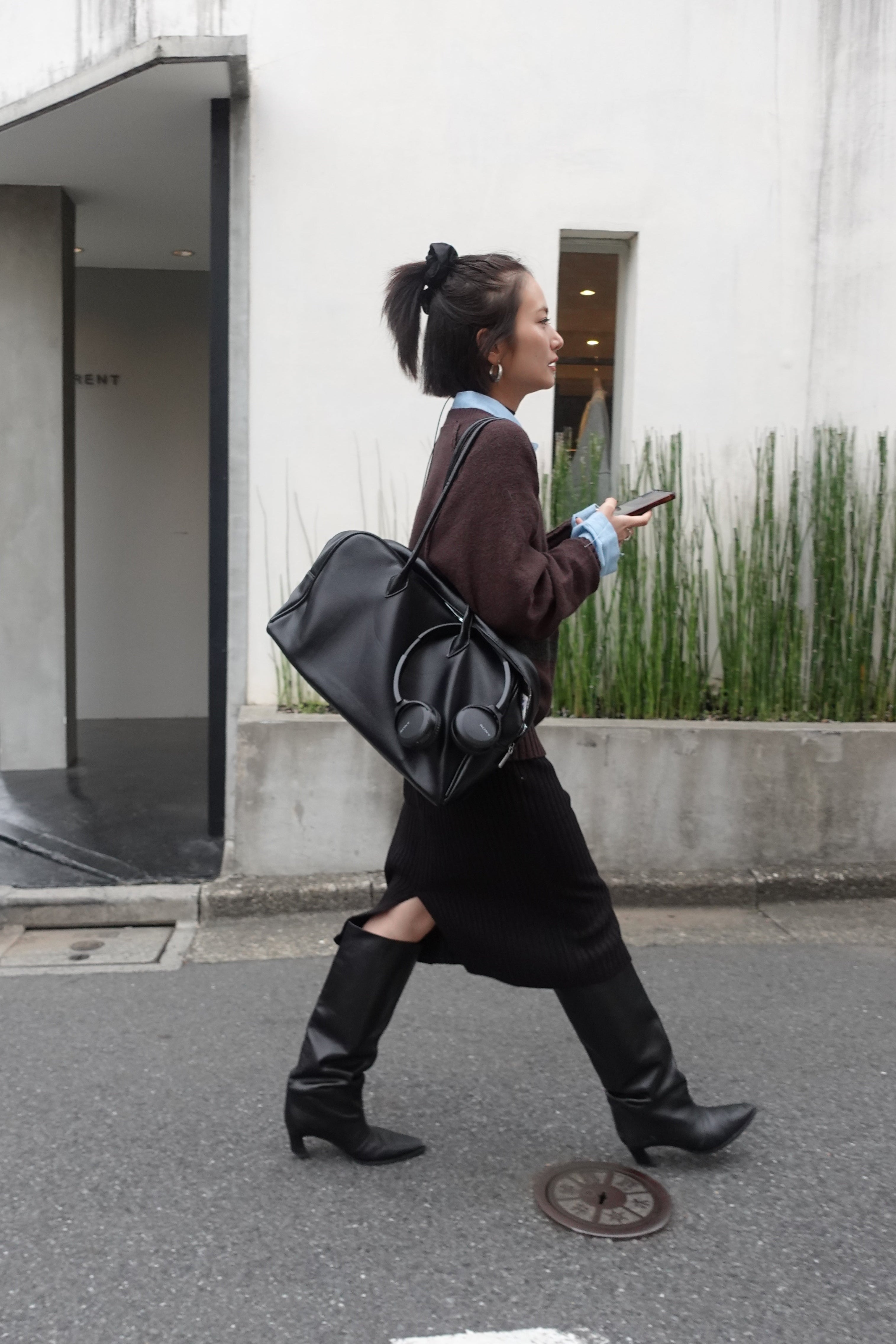 リブミドルスカート