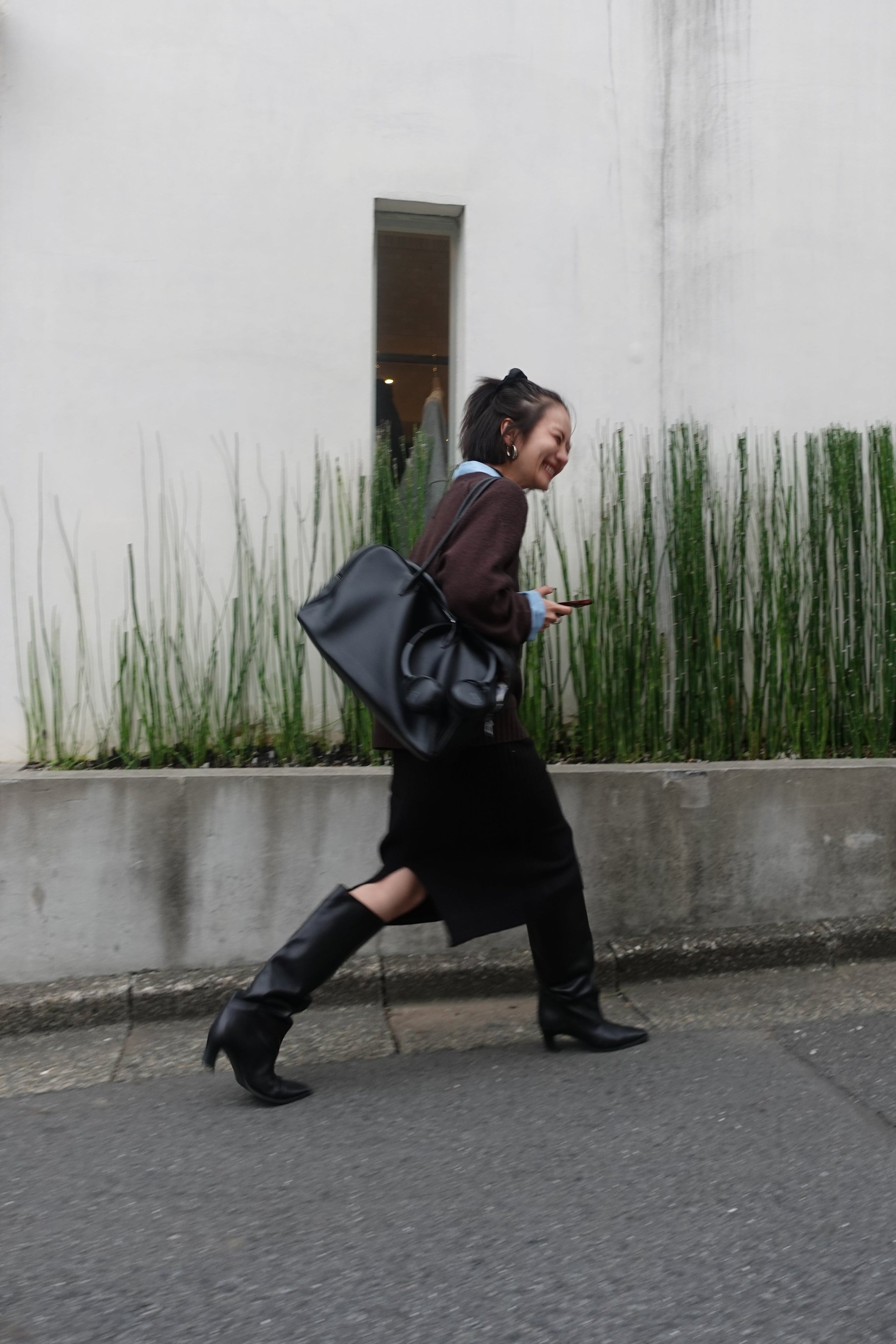 リブミドルスカート