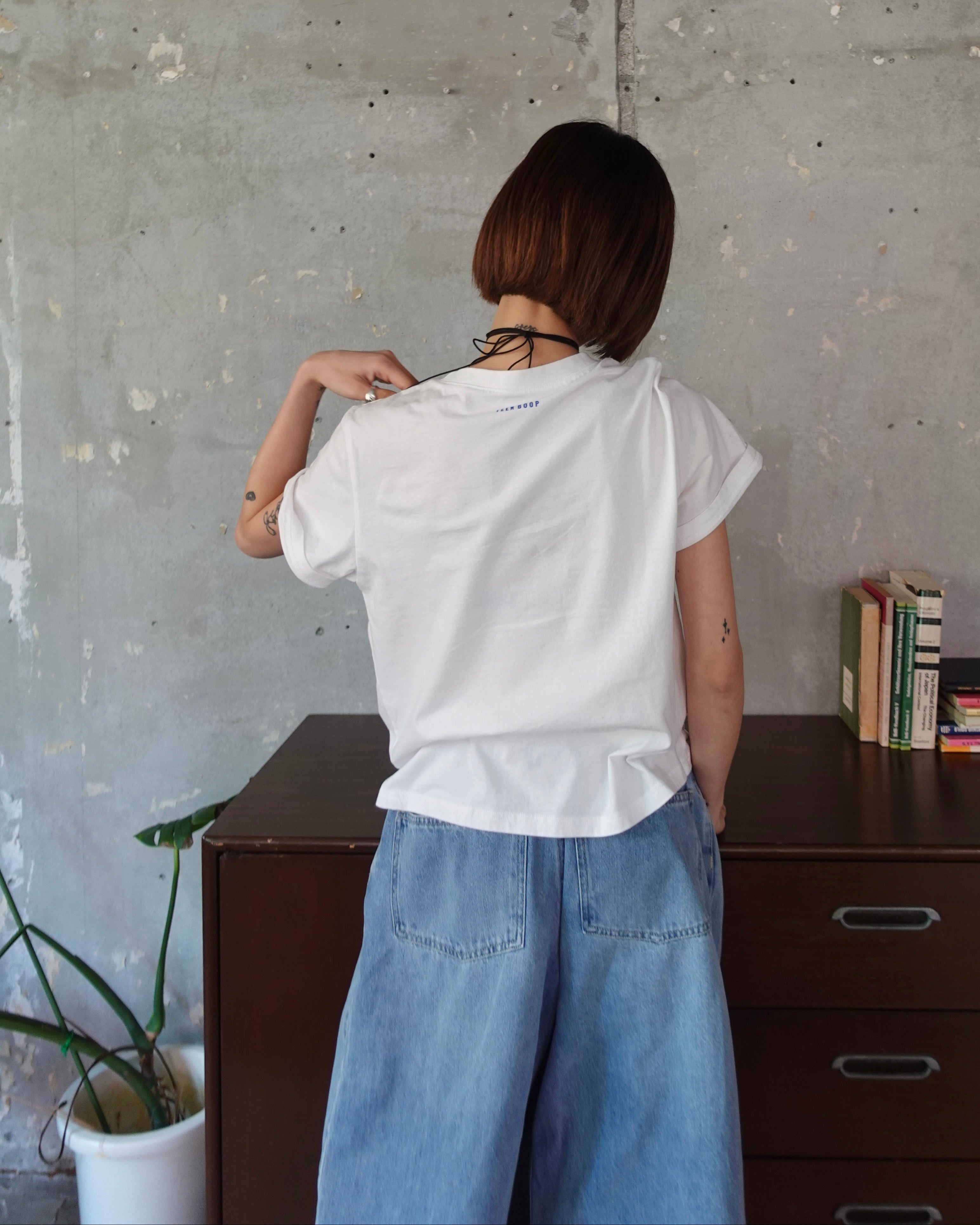 vintageウオッシュTee