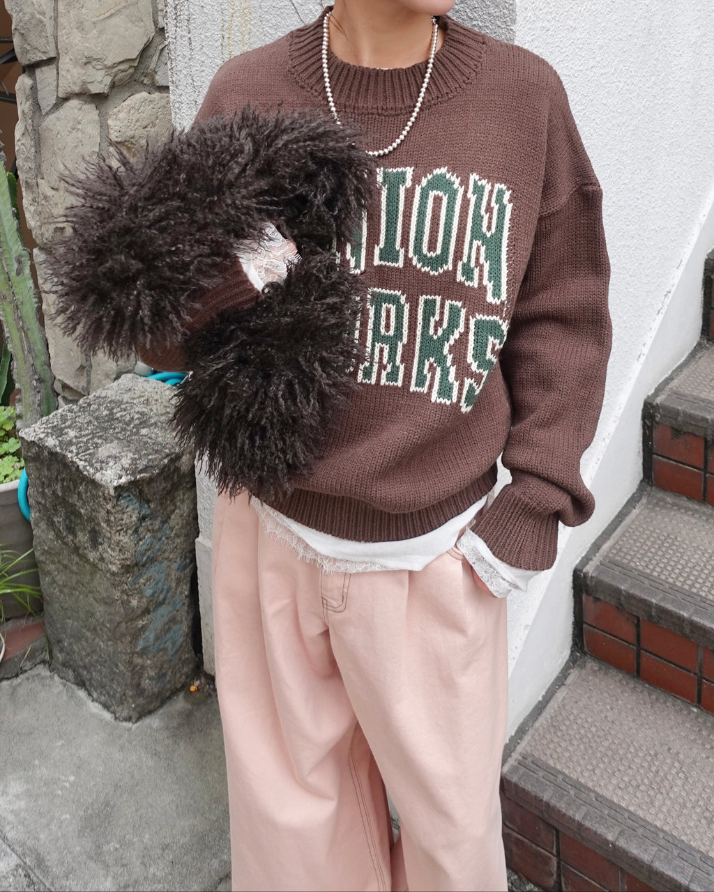 ファーショルダーBAG