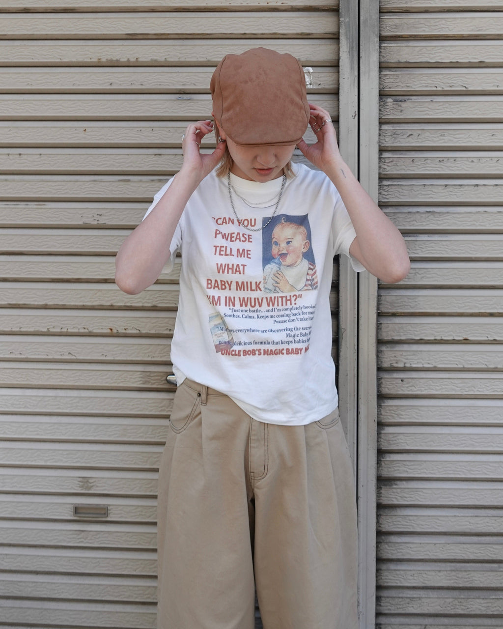 vintageウオッシュTee