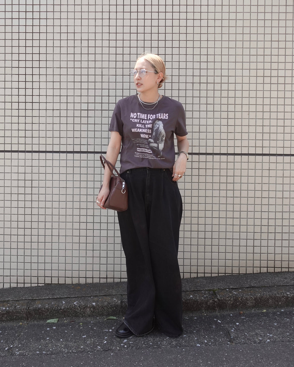 vintageウオッシュTee