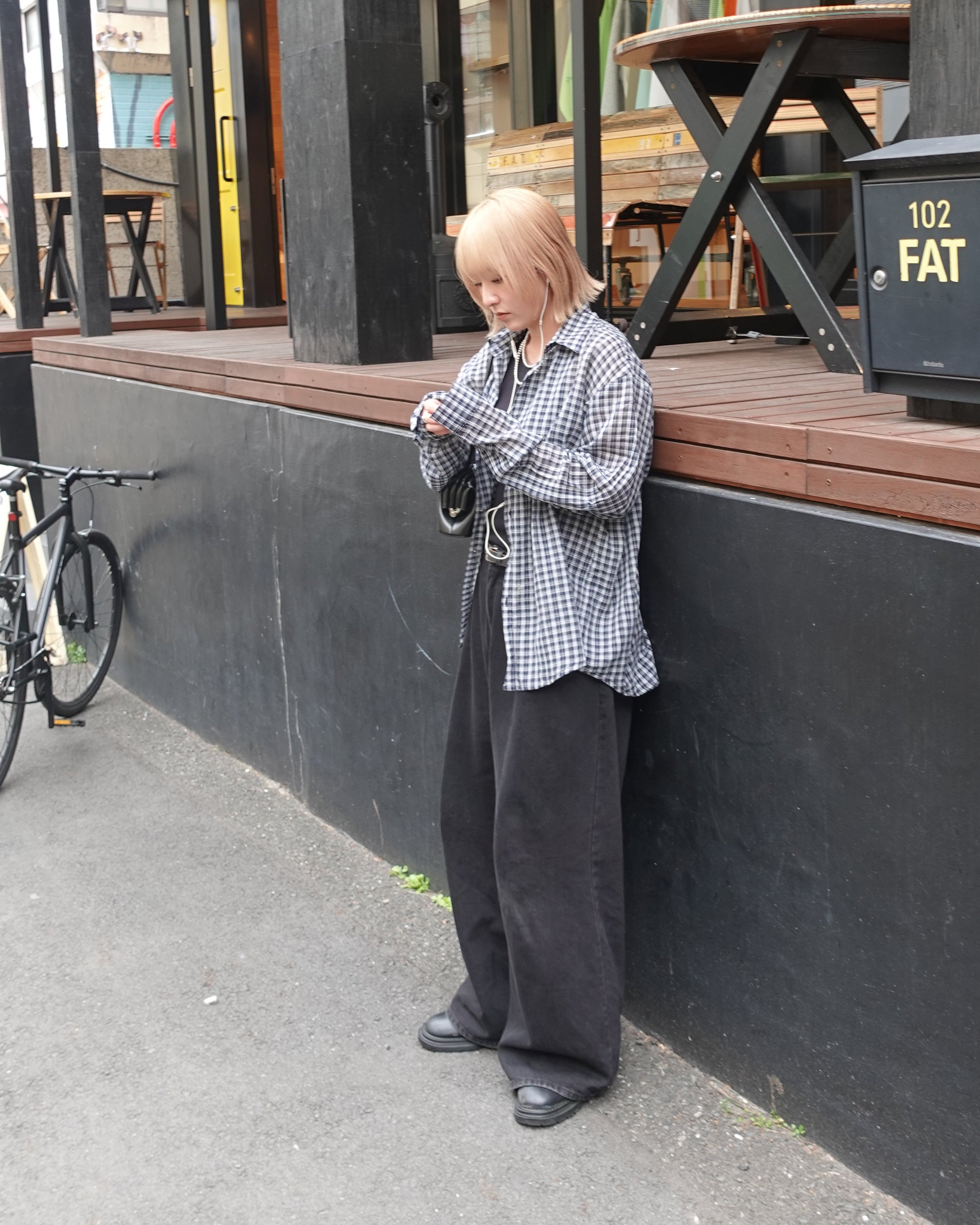 シアールーズチェックシャツ