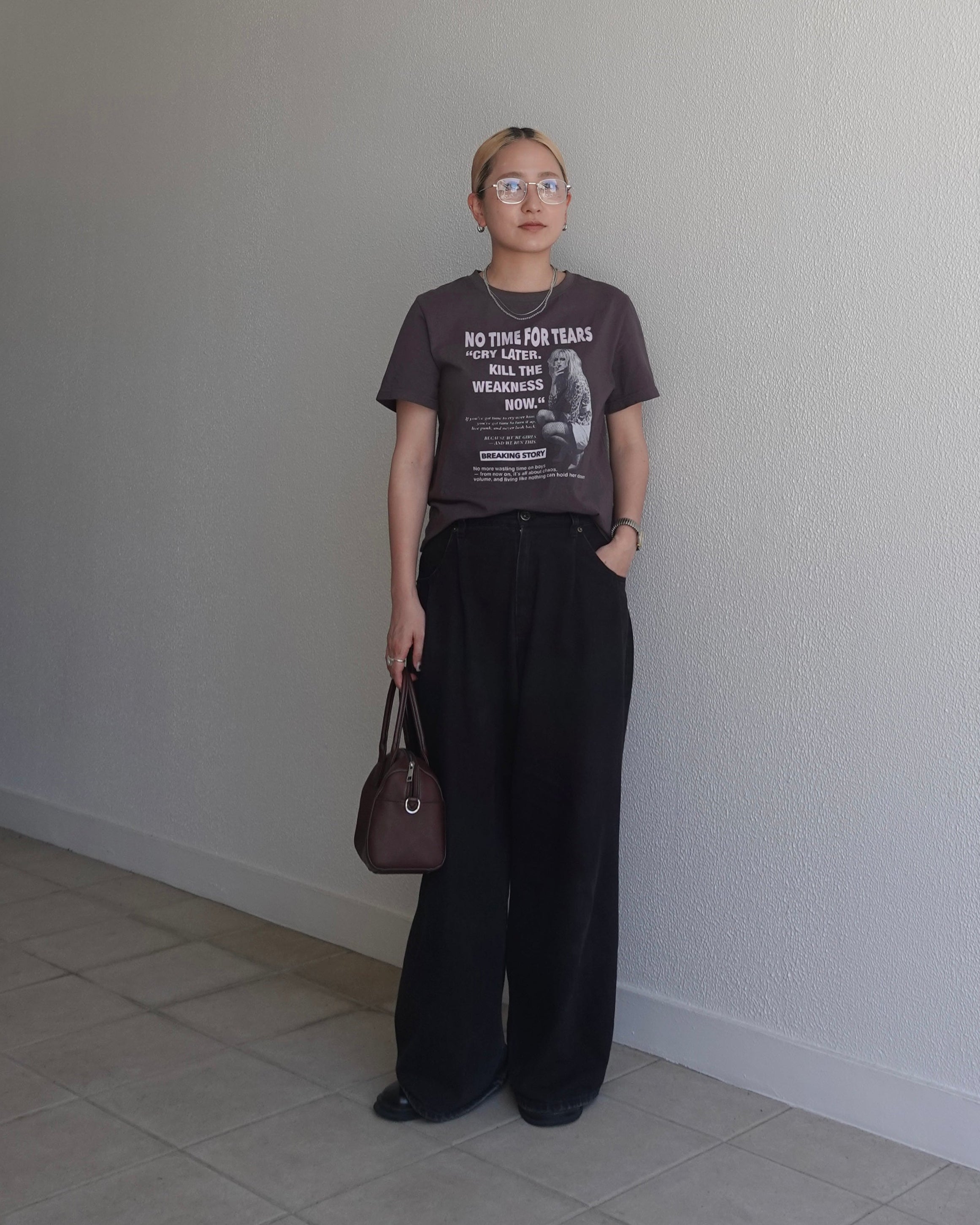 vintageウオッシュTee