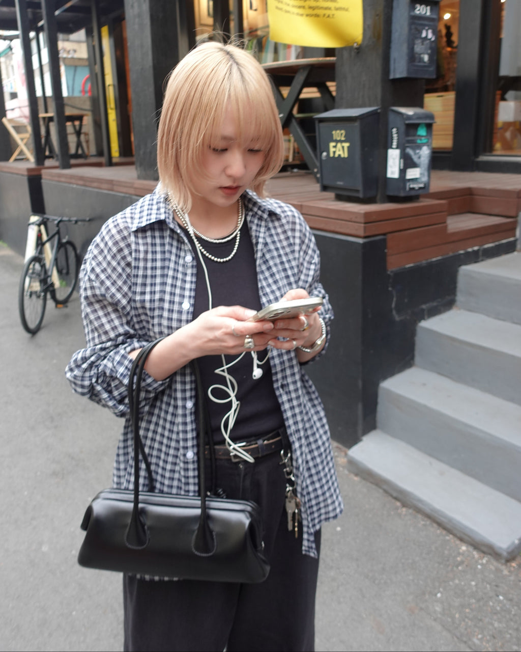 シアールーズチェックシャツ