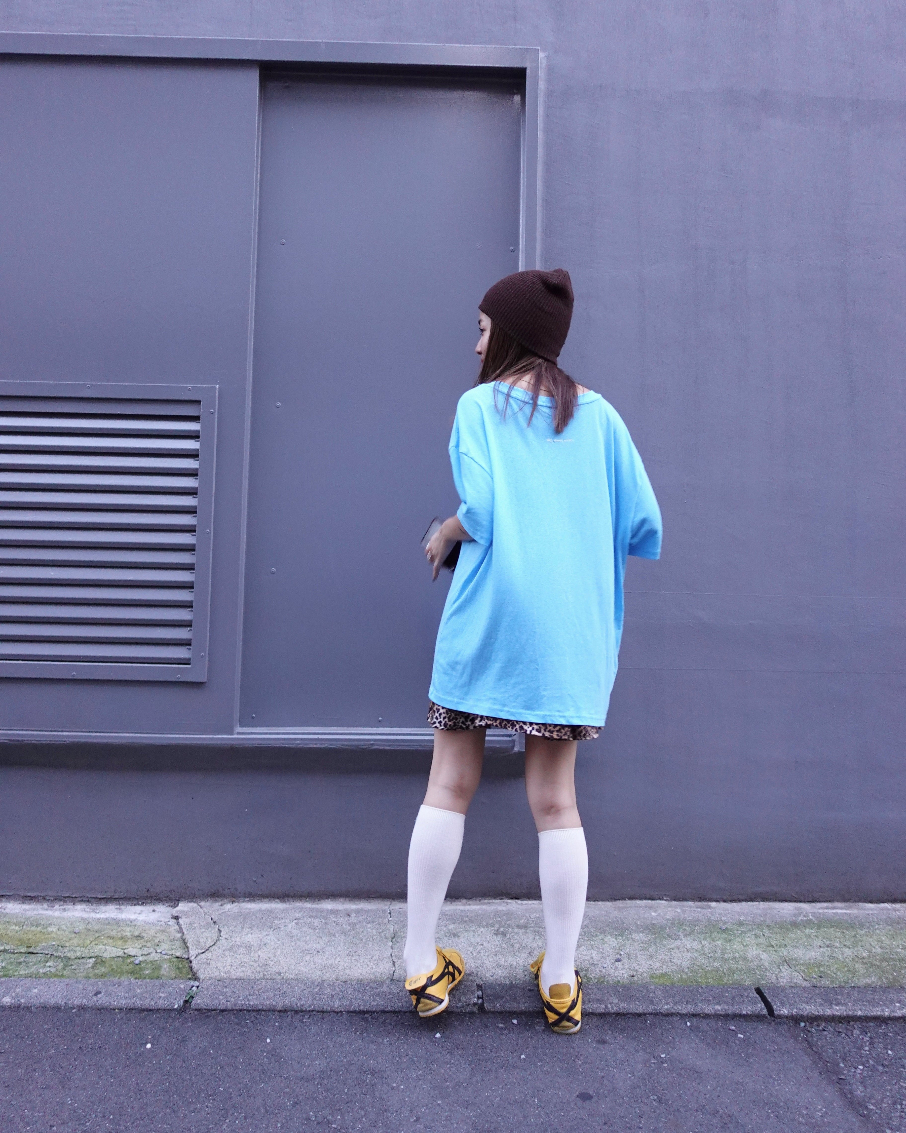 ウォッシュカラーロゴTee