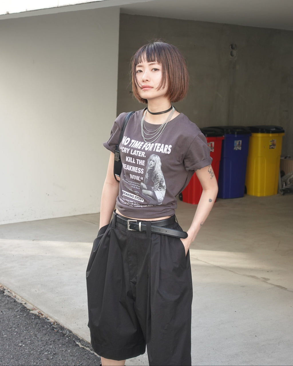 vintageウオッシュTee