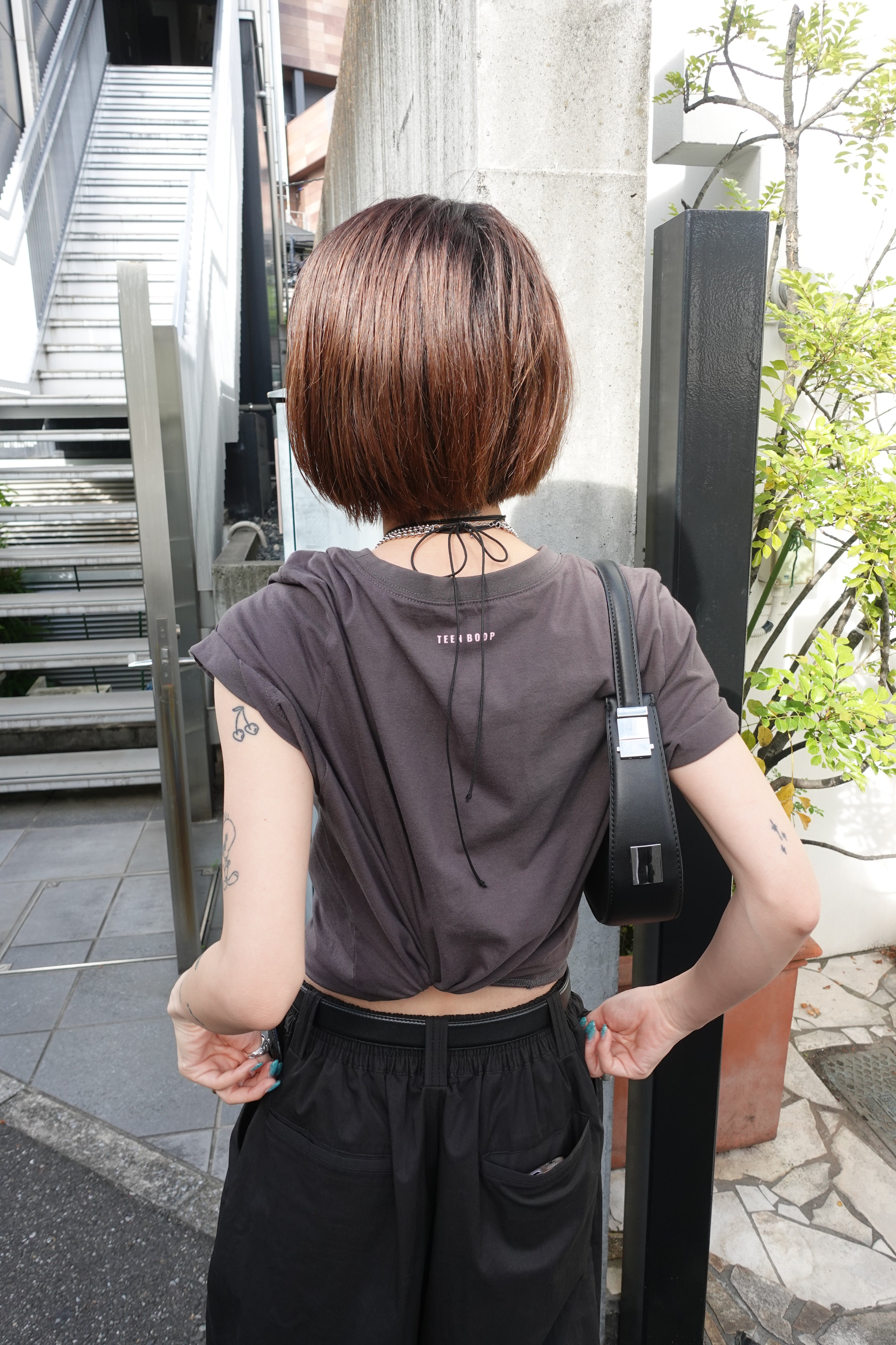 vintageウオッシュTee
