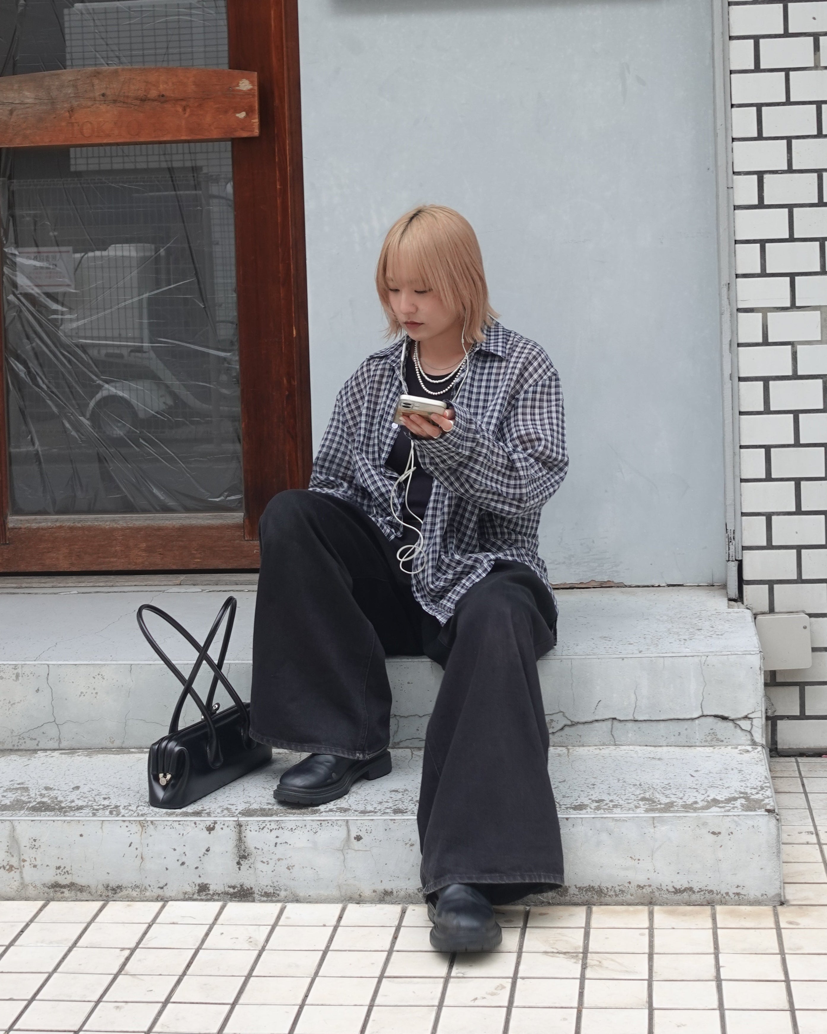 シアールーズチェックシャツ