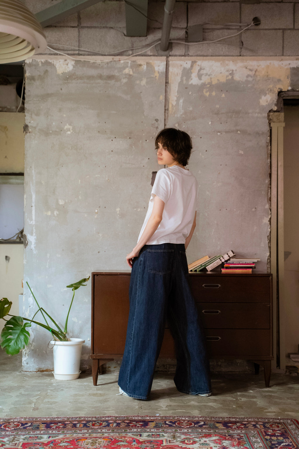 vintageウオッシュTee