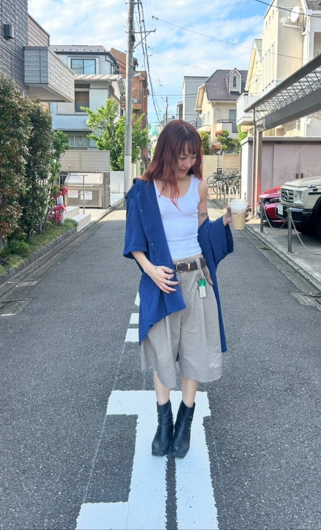ボリュームハーフパンツ