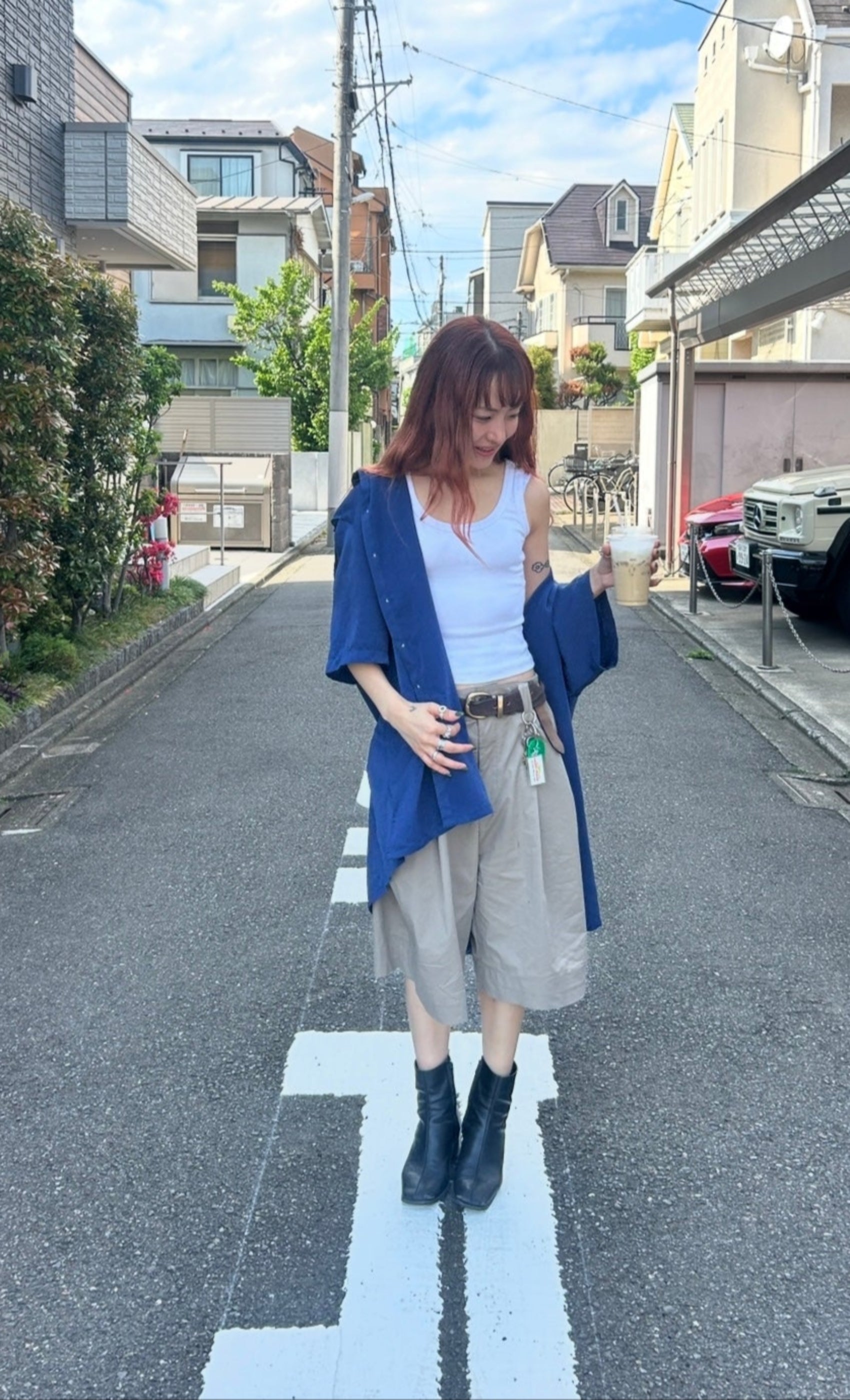 ボリュームハーフパンツ