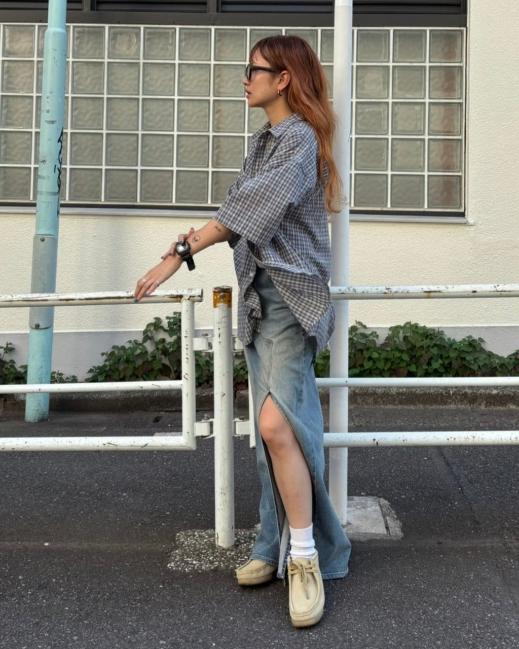 スリットデニムSK