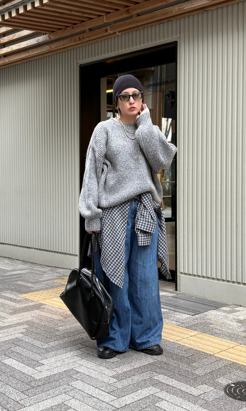 ダブルタックボーイズデニム