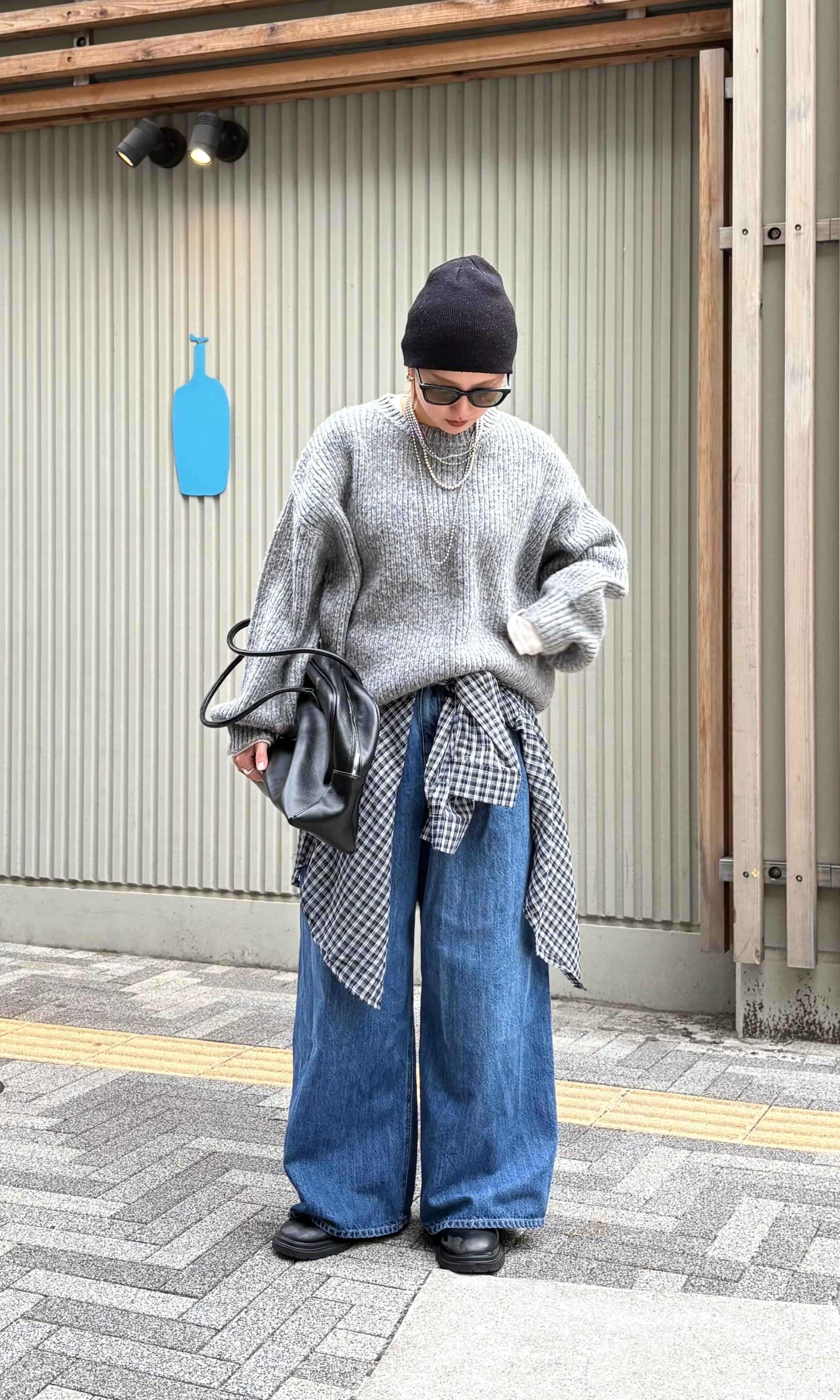 ダブルタックボーイズデニム