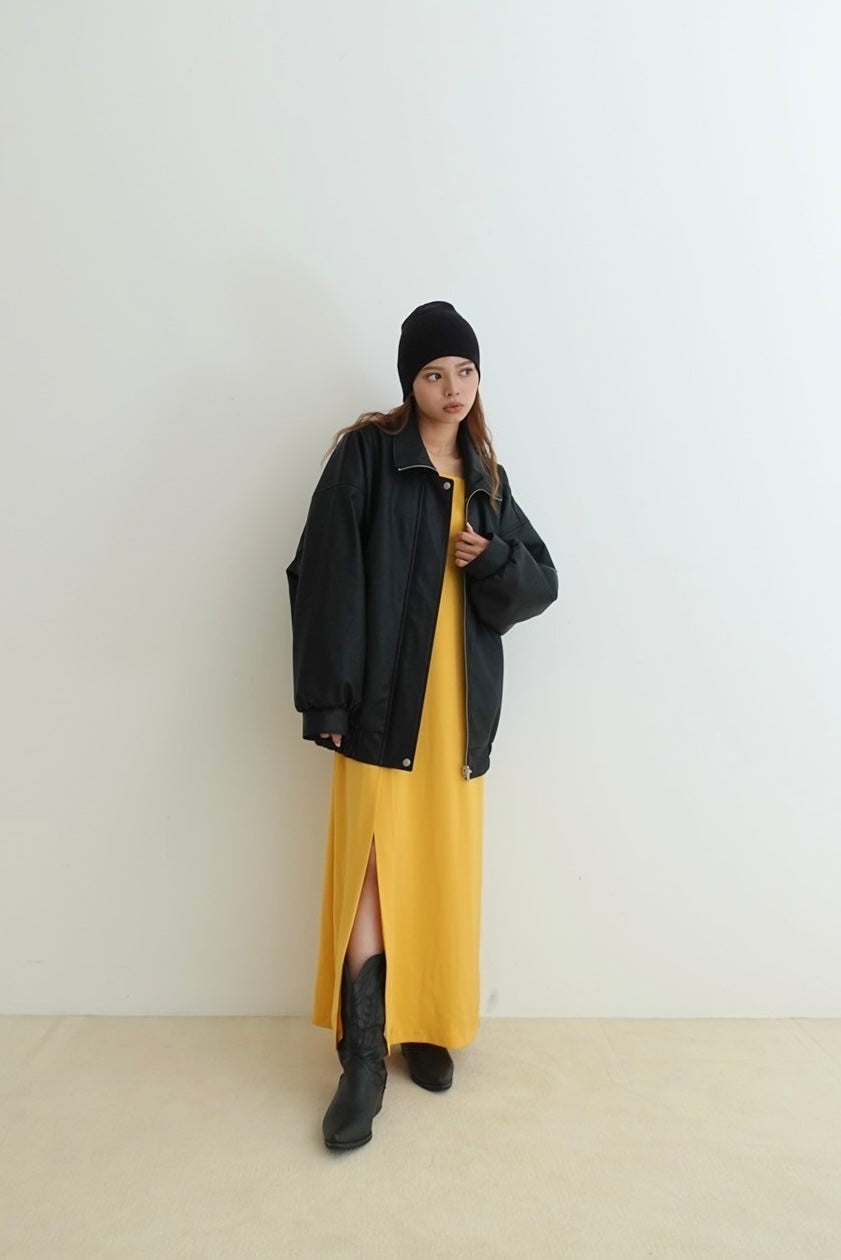 スリットキャミワンピース