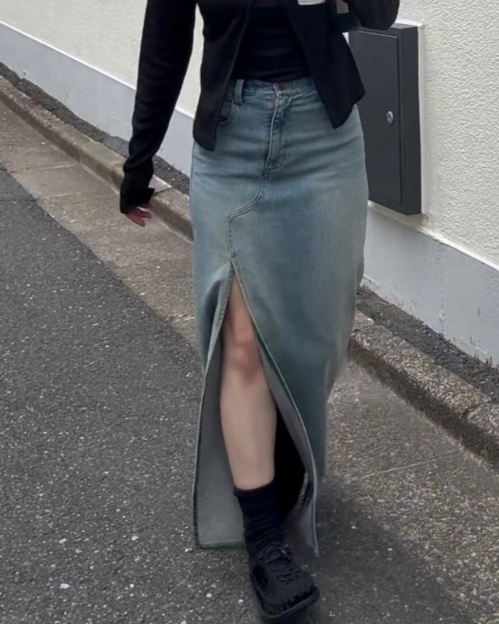 スリットデニムSK