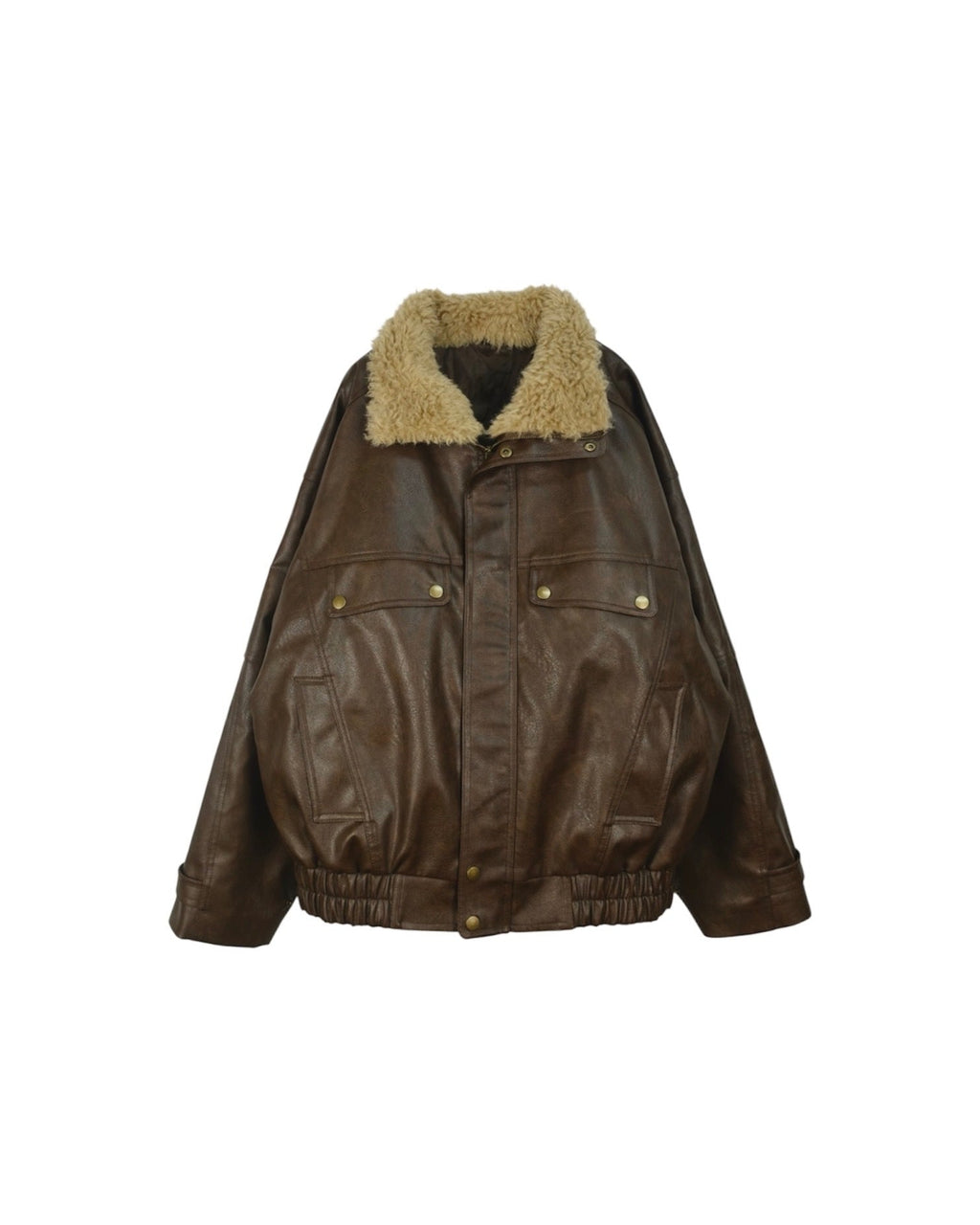 2way vintageレザーブルゾン