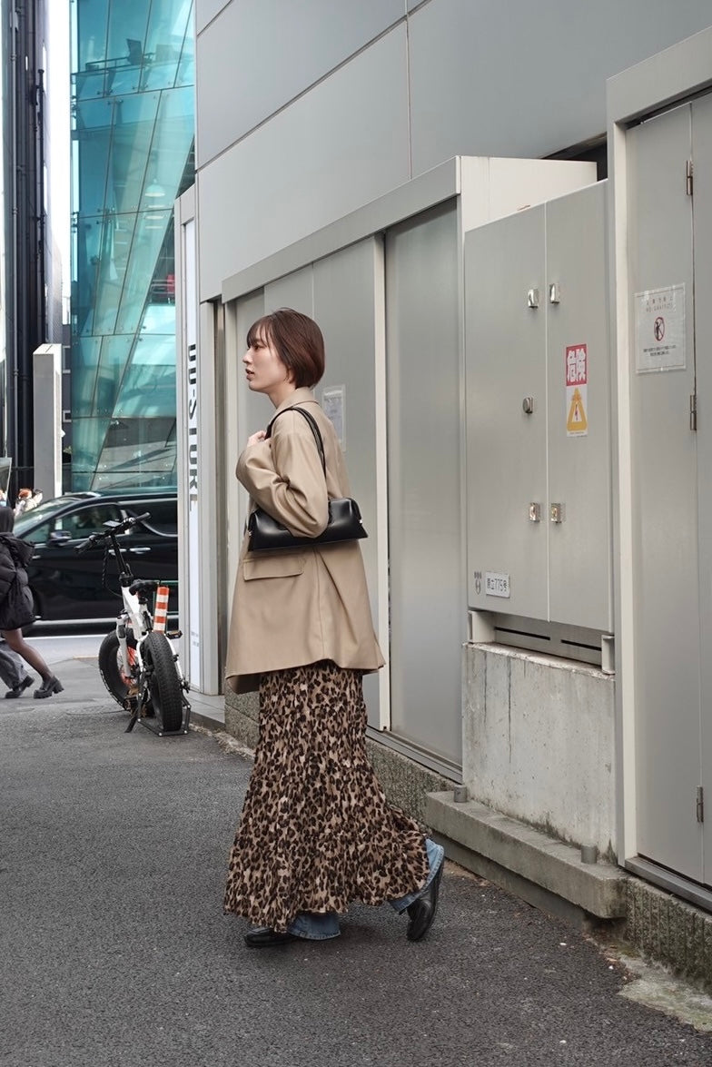 レオパードボリュームスカート