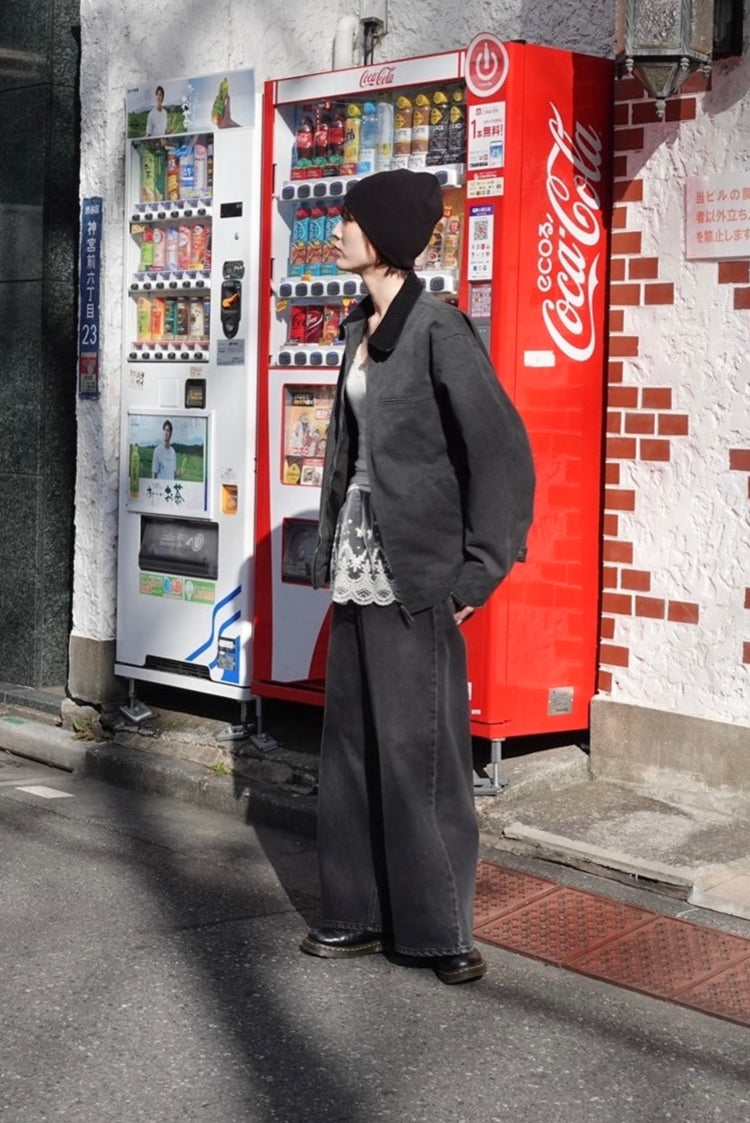 バイカラールーズブルゾン