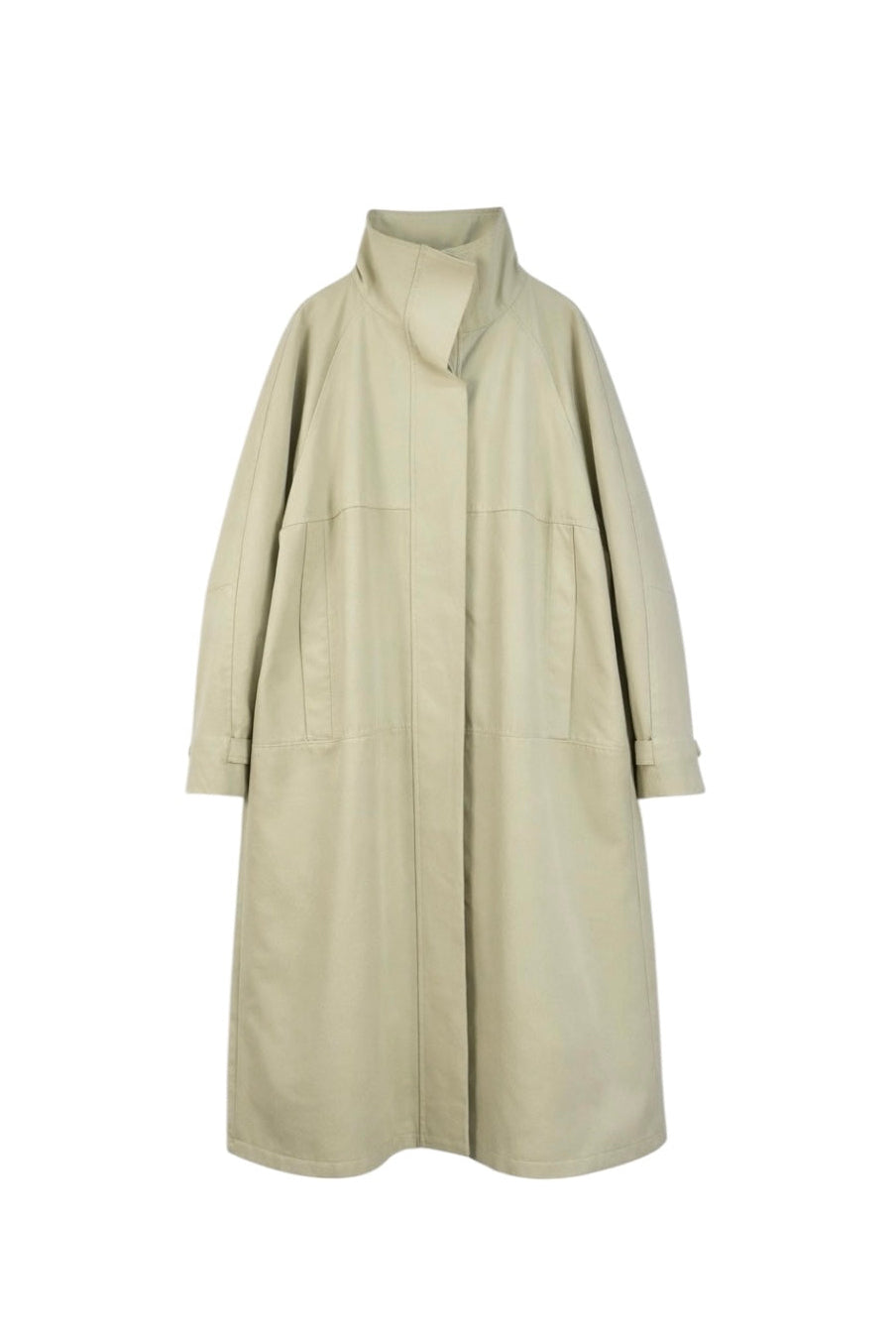 オーバーロングトレンチコート