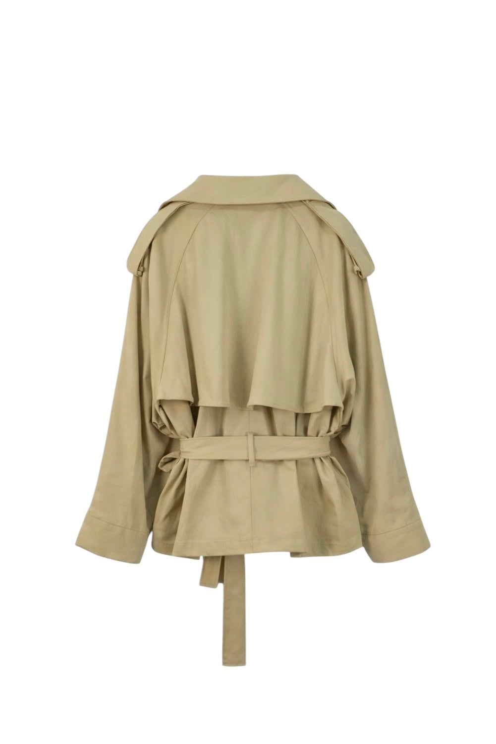 ショートトレンチガウンコート