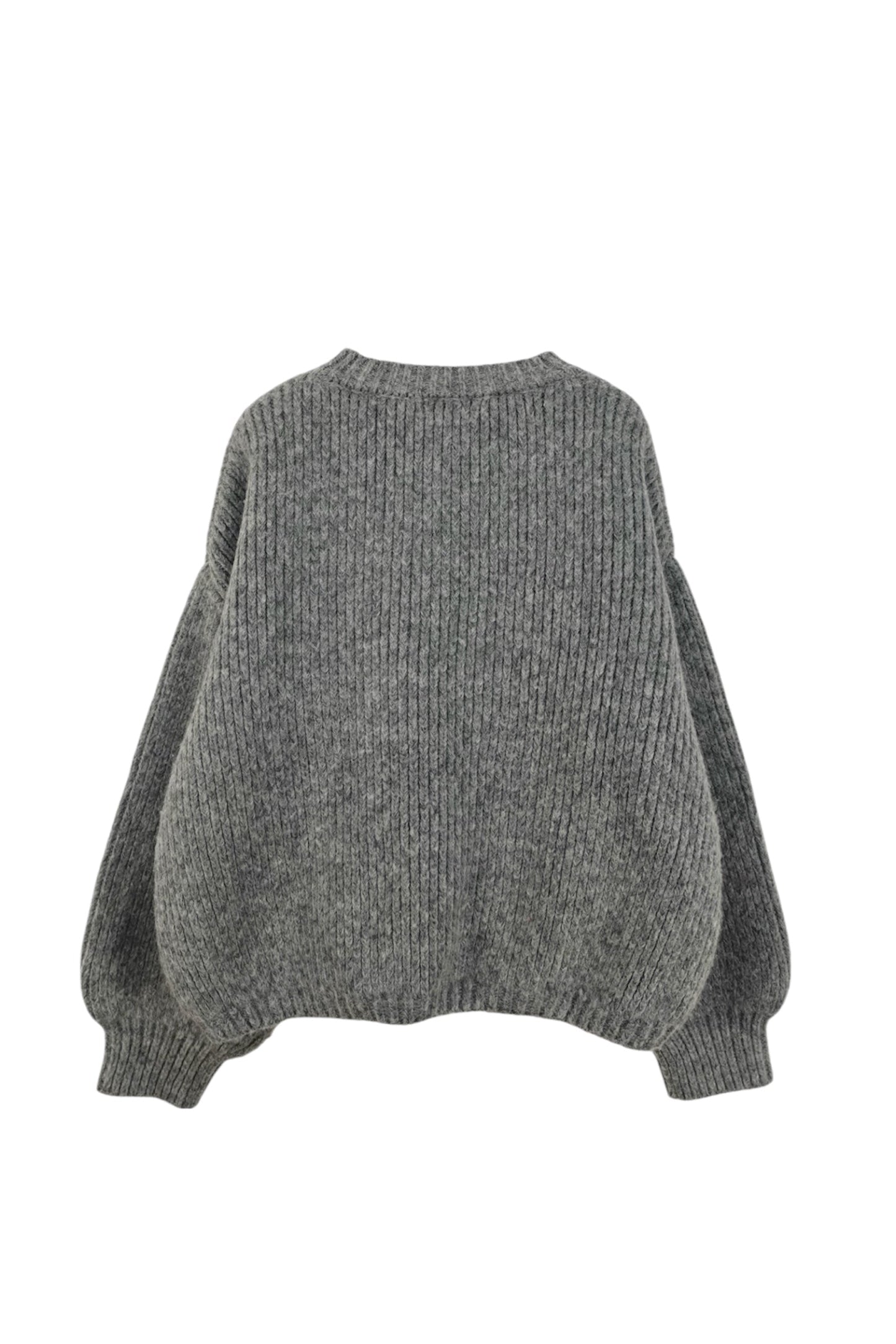 カラーボリュームニット