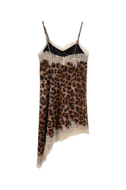 レオパードレースワンピース