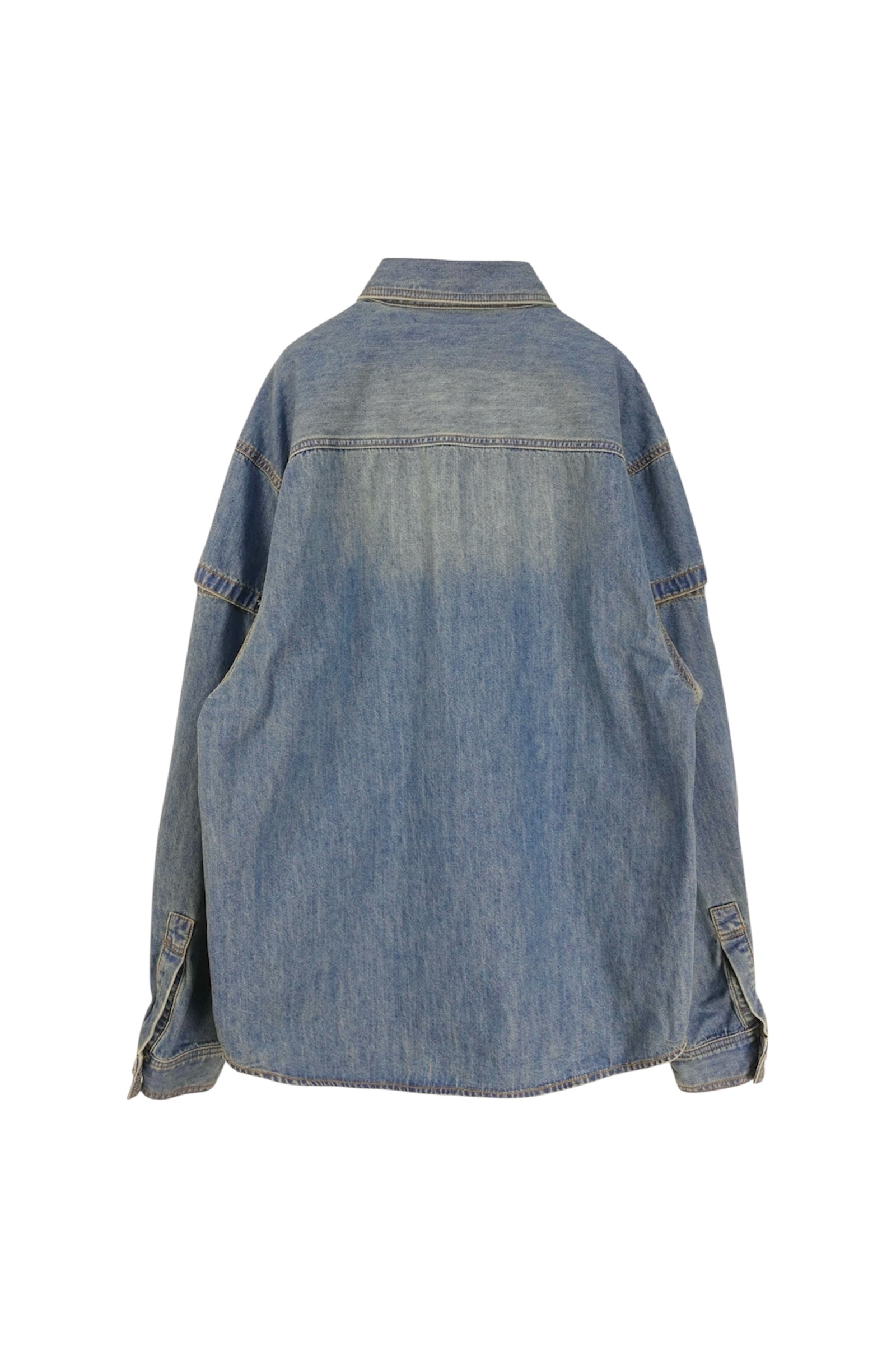 スリーブデザインデニムSH