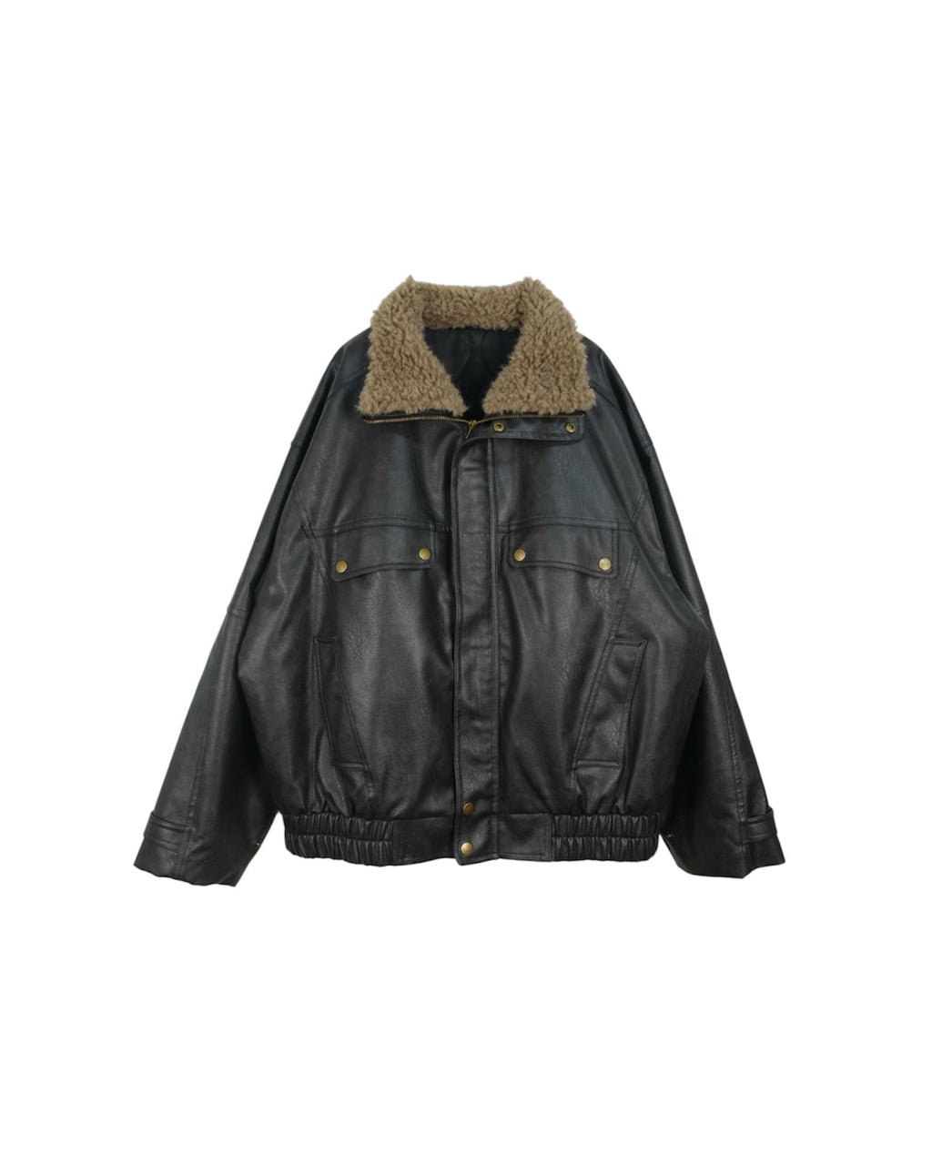 2way vintageレザーブルゾン