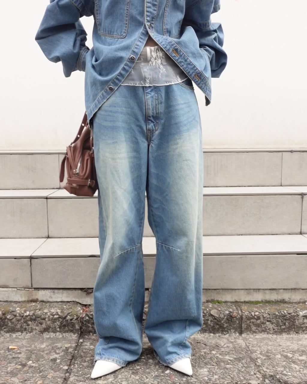 Vintageカーブデニム