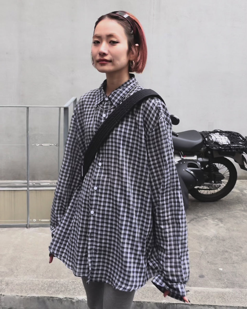 シアールーズチェックシャツ