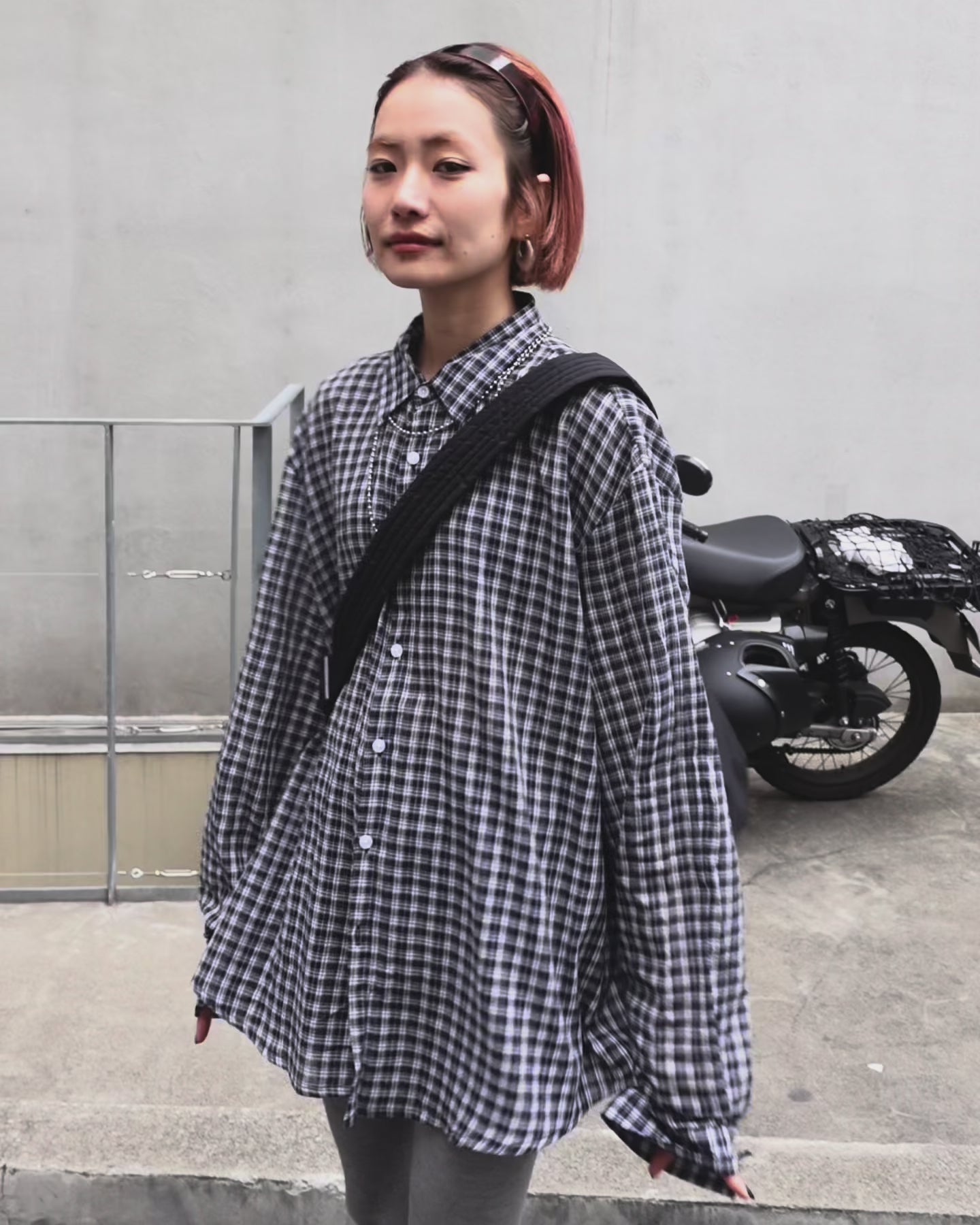 シアールーズチェックシャツ